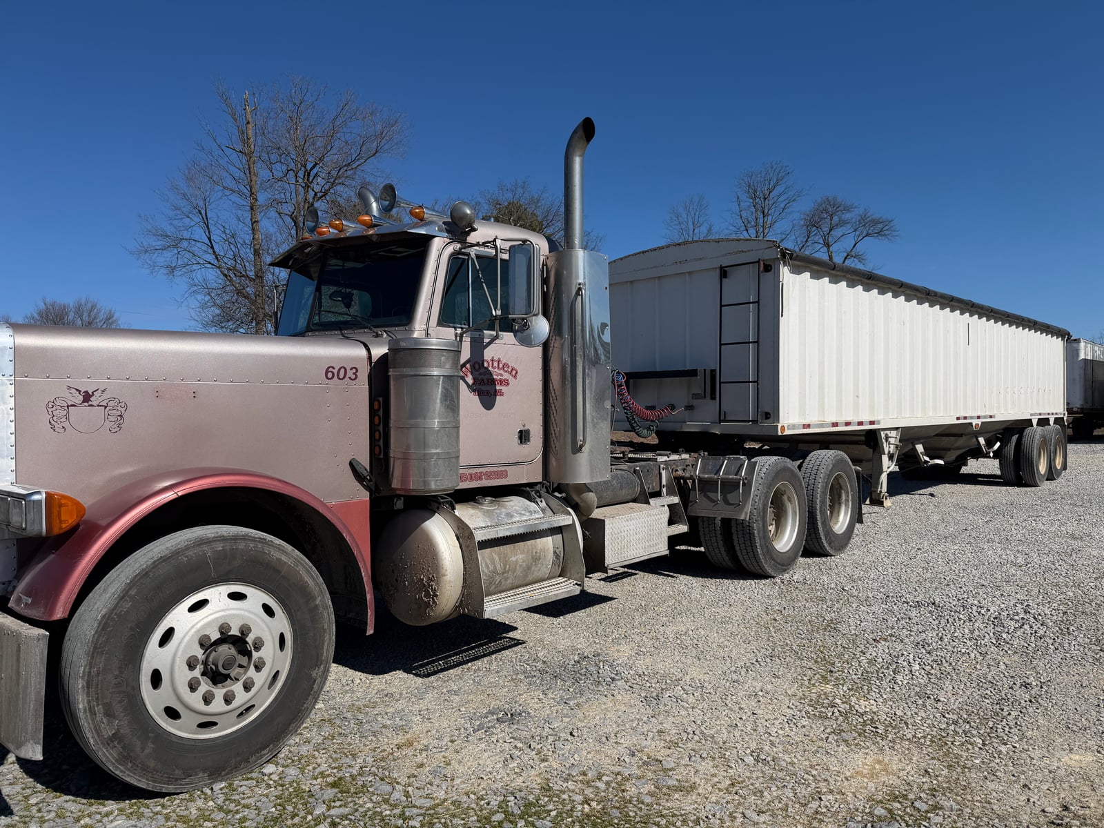 Semi Truck — Before